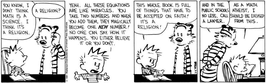 Math is a Religion